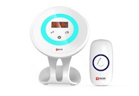 可迎賓可防盜可監測溫度，外觀還個性的智能無線門鈴!